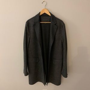 John Varvatos Collection Raw Edge Wool Coat